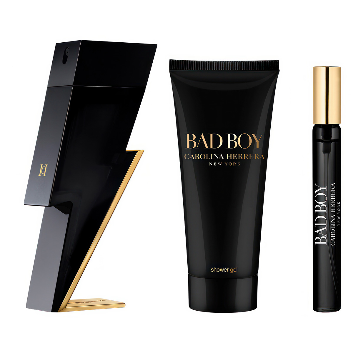 BAD BOY SET PARA HOMBRE EAU DE TOILETTE+ SHOWER GEL + EAU DE TOILETTE